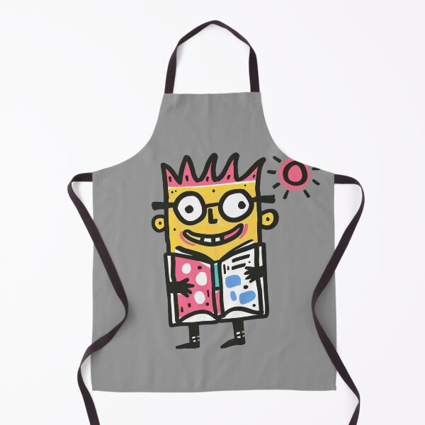 Item preview, Bookworm 80s Cartoon Character Bold Lines Vibrant Illustration designed and sold by Sturdust.