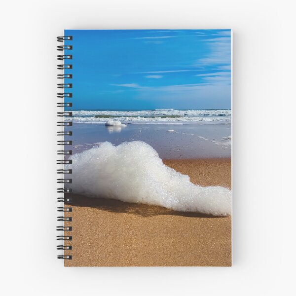 Item preview, Olas espumosas en la playa de arena dorada designed and sold by EstelleCress.