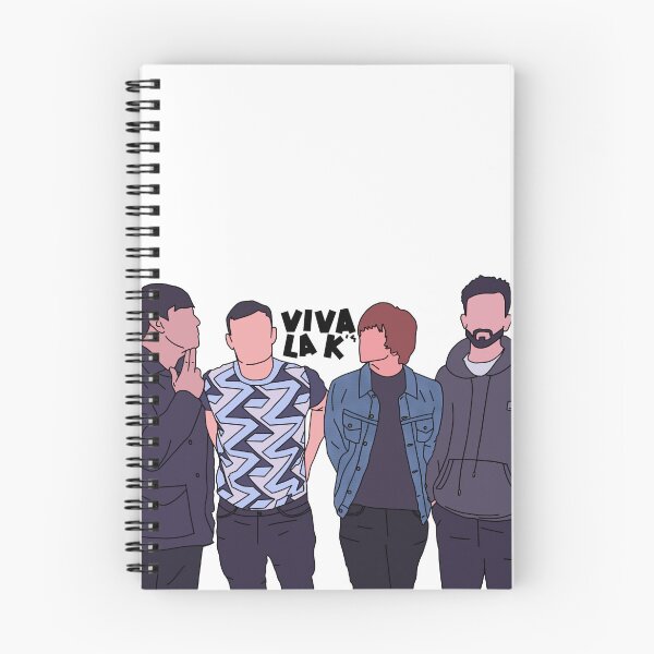 Artikelvorschau, The K's Band - Viva La K's | Portrait, Band-Tour-Shirt, Merch, Musik, T-Shirt, Zeichnung entworfen und verkauft von WishfulWolf.