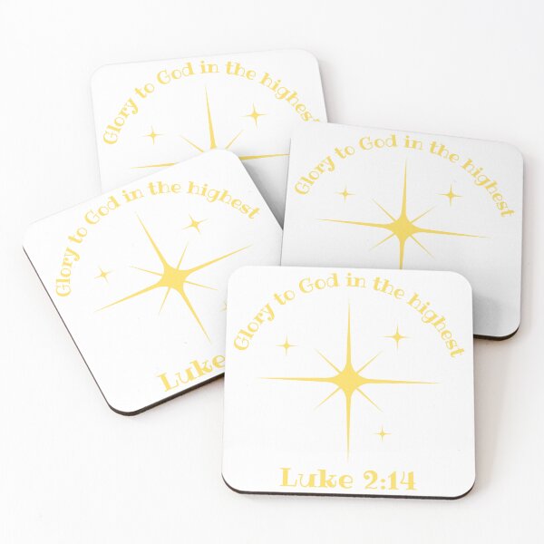 Item preview, Luke 2:14 "Glory to God in the Highest" designed and sold by JoeysPODShop.