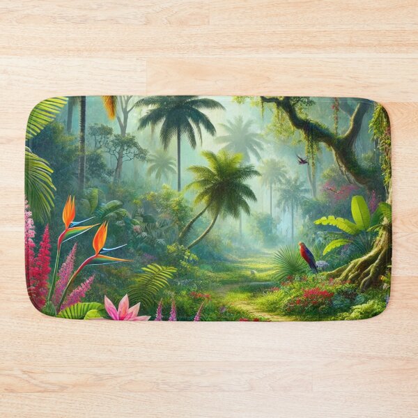 Item preview, Vibrant Tropical Forest designed and sold by Dream Bloom Gallery.