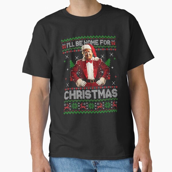 Item preview, Trump 2024 I'll Be Home For Christmas Xmas Trump Pajamas Holiday Santa designed and sold by Lexieryf045.