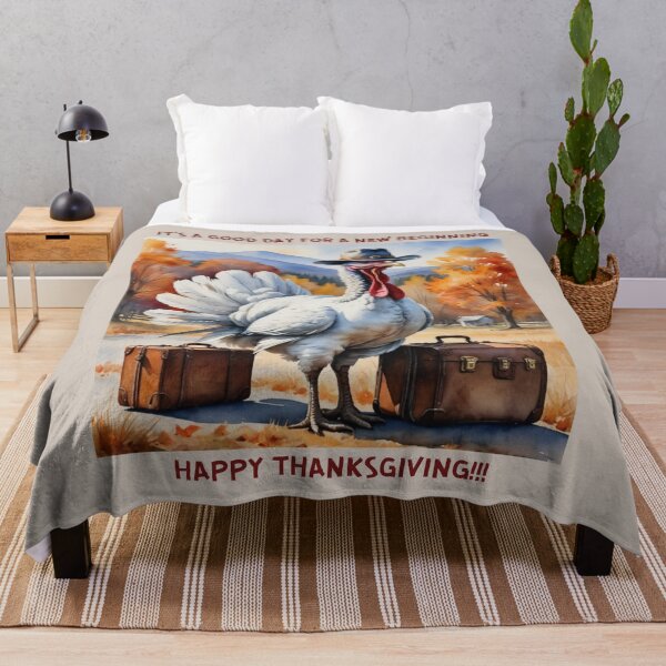 Item preview, Funny Thanksgiving - turkey - A New Beginning designed and sold by ColorfulVertigo.