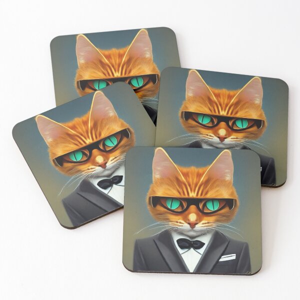 Item preview, Cat Glasses designed and sold by Aiisnotart.