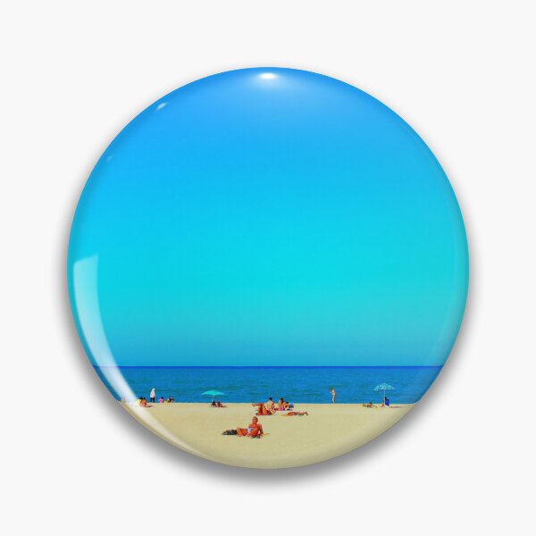 Item preview, Beach in Civitanova Marche designed and sold by Kristina Drozd.