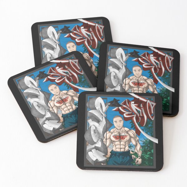 Item preview, Short and EPIC- buff man on a beach designed and sold by -short- & EPIC shop.
