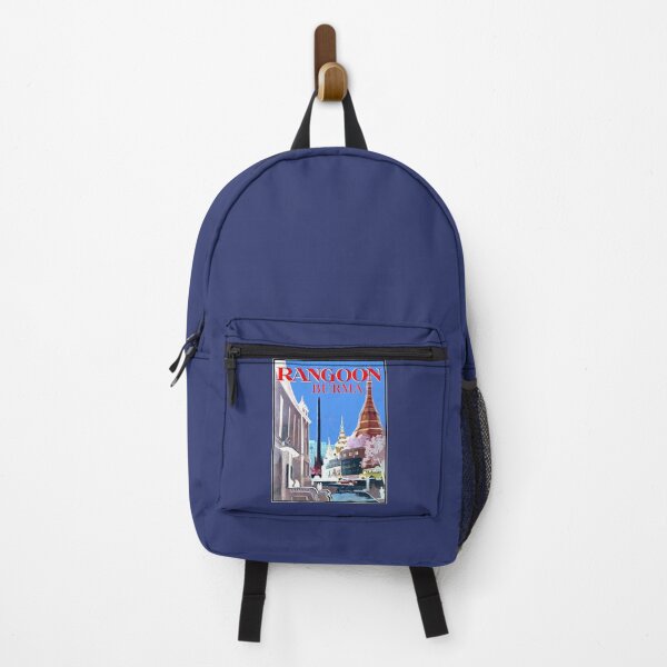 Item preview, Rangoon Myanmar Burma Vintage Travel and Tourism Advertising Print designed and sold by posterbobs.