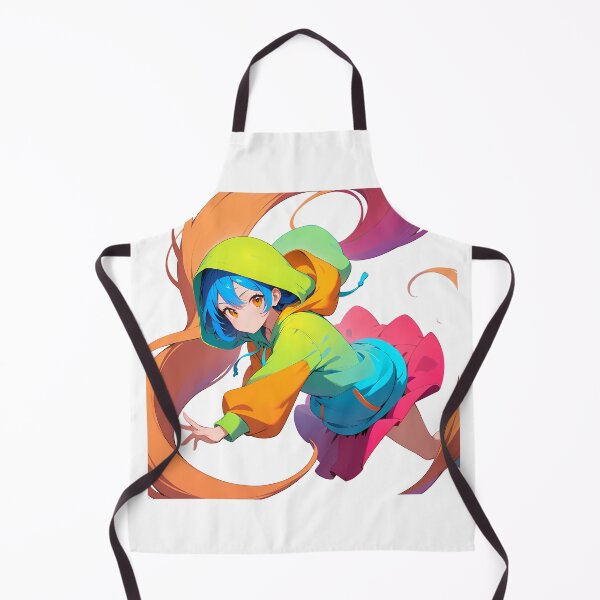 Item preview, Colorful anime design Art Girl character Fantasy designed and sold by ART ATTACK ZONE.