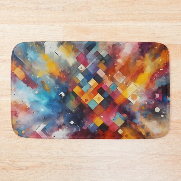 Item preview, Abstract Art, Geometric Shapes, Colorful Explosion 01 designed and sold by kjp-design.
