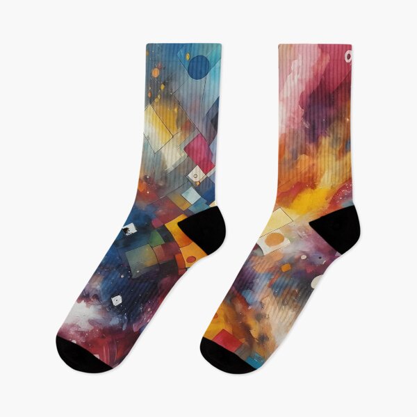 Item preview, Abstract Art, Geometric Shapes, Colorful Explosion 01 designed and sold by kjp-design.