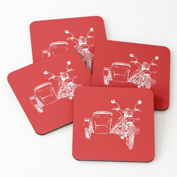Item preview, Sidecar Motorcycle Art designed and sold by MintPixDesigns.