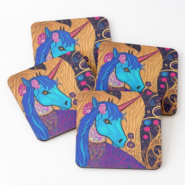 Item preview, Abstract Unicorn Art designed and sold by TheDarkWardrobe.