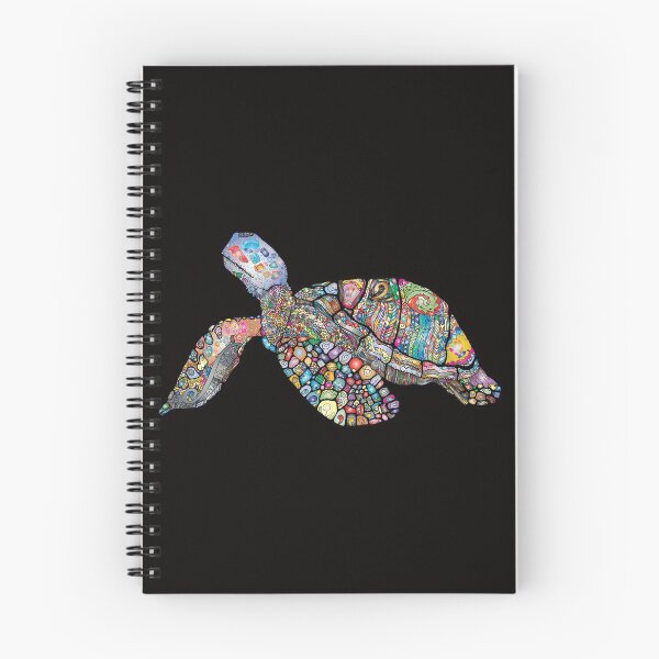 Item preview, Sea turtle in floral pattern designed and sold by bernd49.