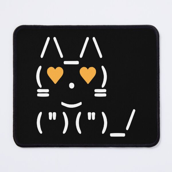 Item preview, Ascii Art - Funny Cute Cat designed and sold by mhernaevily.