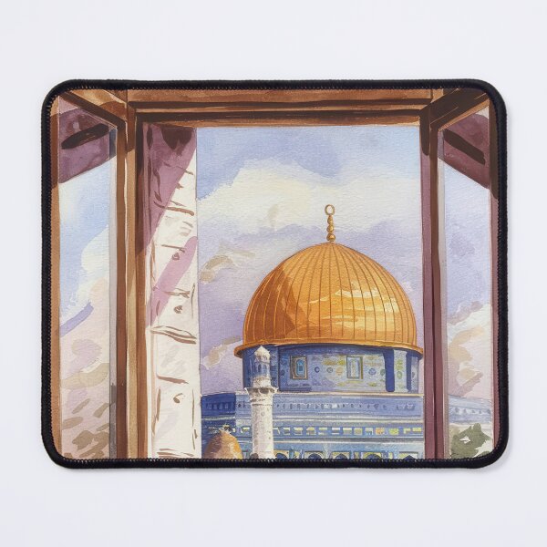 Item preview, dome of the rock al quds palestine designed and sold by Slice Of Seed.