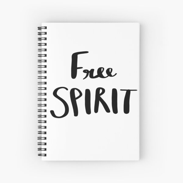Free Spririt by Alice Monber Spiral Notebook