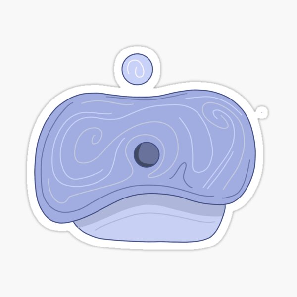 A cartoon of an executable file #4 Sticker