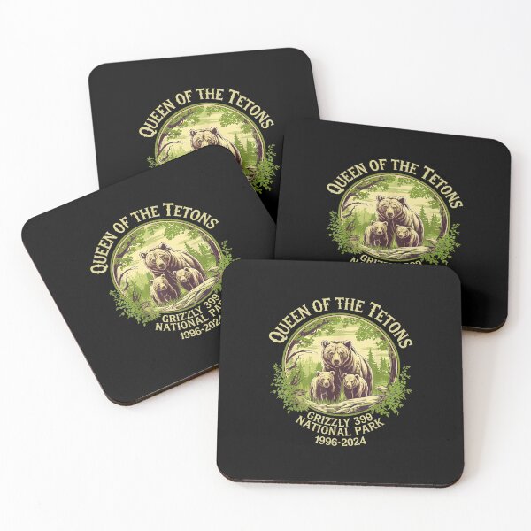 Item preview, Queen Of The Tetons Grizzly 399 Wildlife Preserve 1996-2024 designed and sold by Shop-Cardinalch.