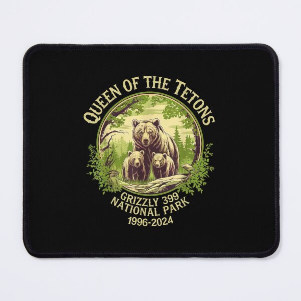 Item preview, Queen Of The Tetons Grizzly 399 Wildlife Preserve 1996-2024 designed and sold by Shop-Cardinalch.