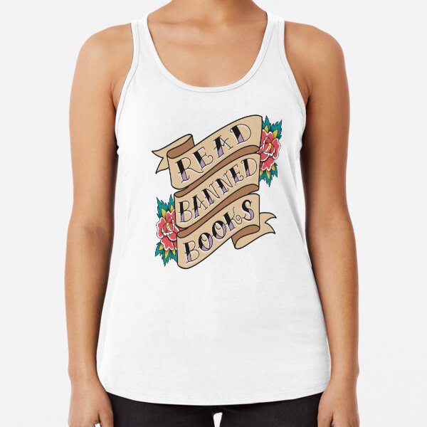 Item preview, Read Banned Books Tattoo Style designed and sold by Thenerdlady.