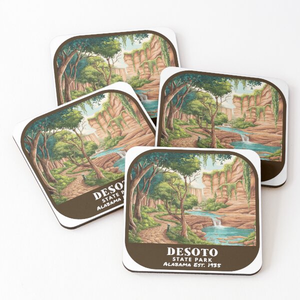 Item preview, Vintage Desoto State Park (Alabama State Park) designed and sold by RabbitK.