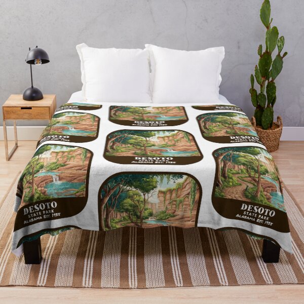 Item preview, Vintage Desoto State Park (Alabama State Park) designed and sold by RabbitK.