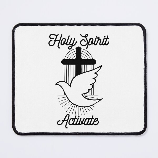 Item preview, Holy Spirit Activate, Christian Quote designed and sold by MoriaStore.