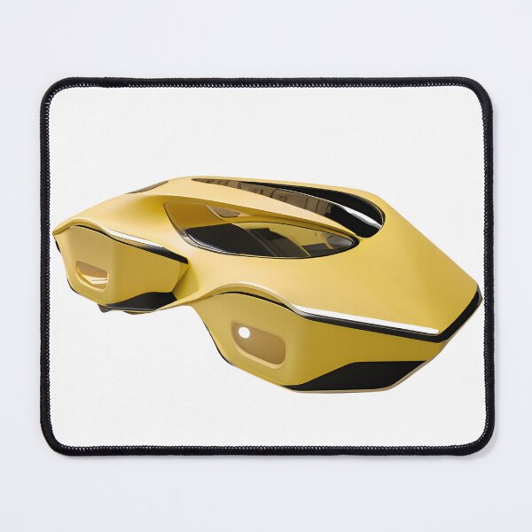 Item preview, A yellow car with a black stripe and a black window designed and sold by PWDigitalArt.