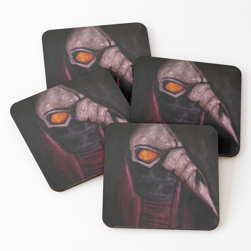 Item preview, Coasters (Set of 4) designed and sold by EvergrimGallery.