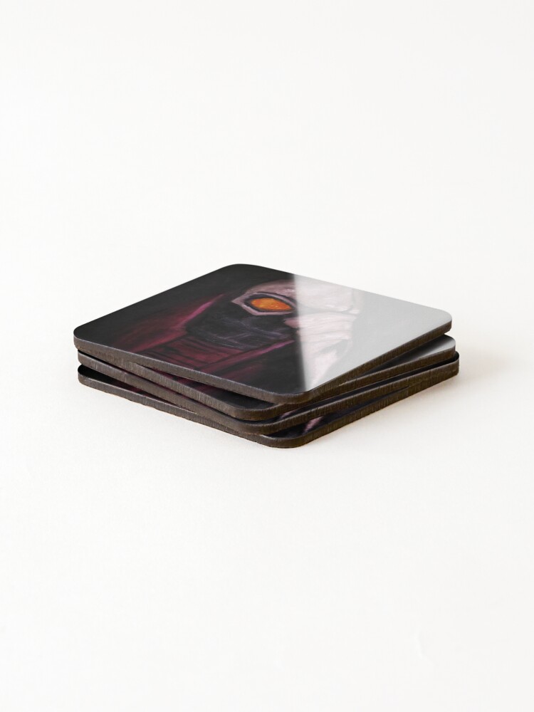 Thumbnail 4 of 5, Coasters (Set of 4), Pathologic Executor designed and sold by EvergrimGallery.