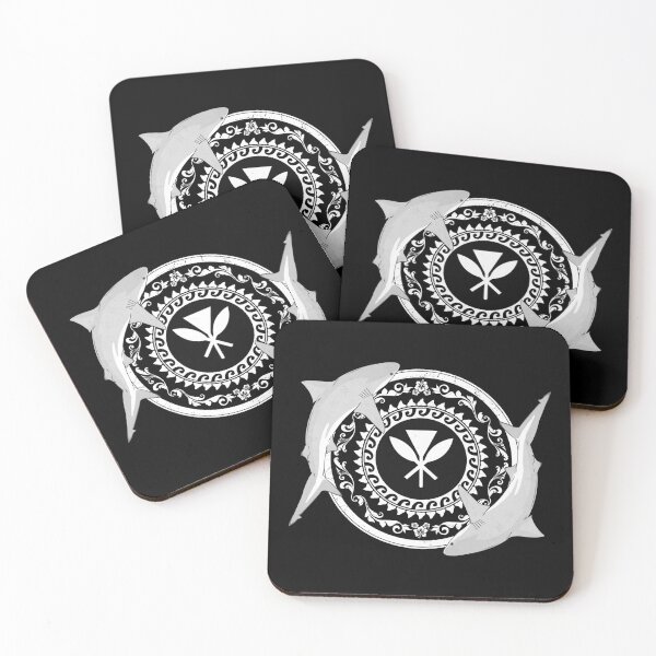Item preview, Kanaka Maoli bull shark designed and sold by NicGrayGraphic.