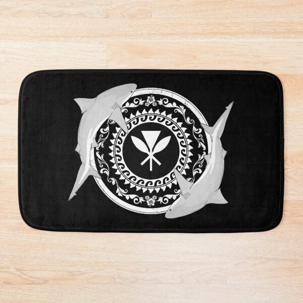 Item preview, Kanaka Maoli bull shark designed and sold by NicGrayGraphic.