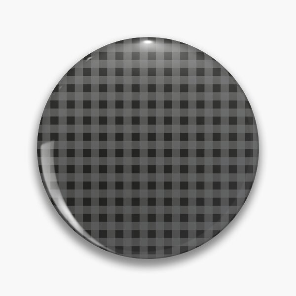 Item preview, Dark Grey Gingham in Black and Charcoal designed and sold by ModdiesColors.