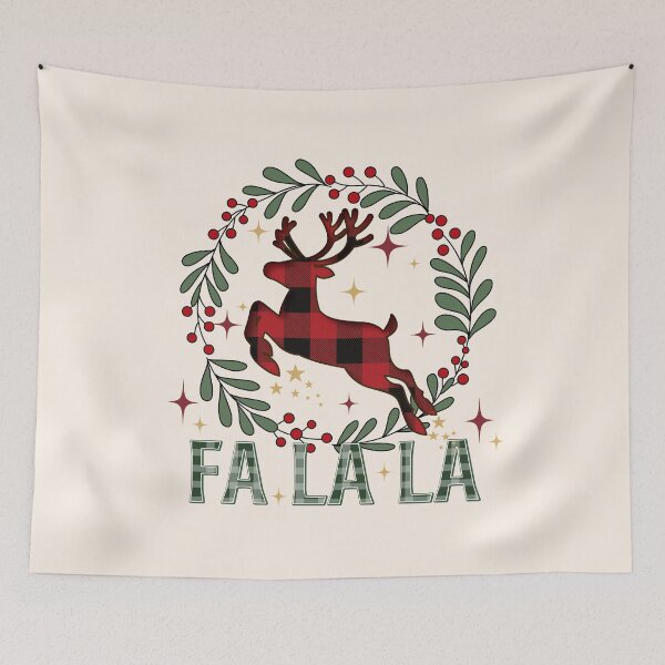 Item preview, Fa La La Holly Jolly  Holiday wishes  Joyful season Christmas lettering Season Joy                                                                                       designed and sold by onzpacesdesign.