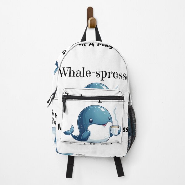 Item preview, Whalespresso Equals Instant Happiness In a Mug designed and sold by WhalesongRetail.