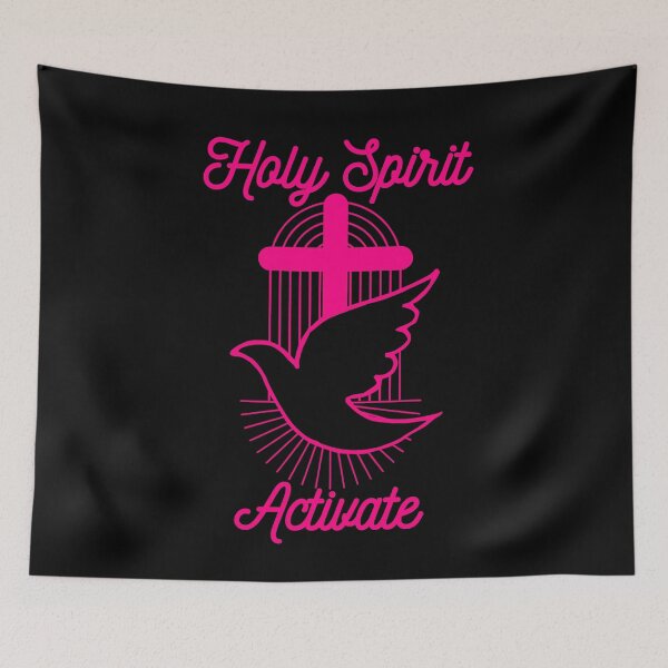 Aperçu de l'œuvre Activation du Saint-Esprit, motif en croix créée et vendue par MoriaStore.
