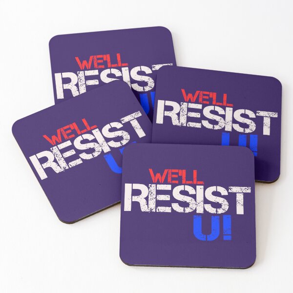 Item preview, We'll resist U designed and sold by F2GClothing.