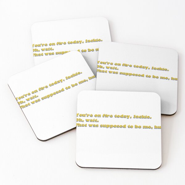 Item preview, Van Palmer and Jackie quote designed and sold by AlbiArt1101.
