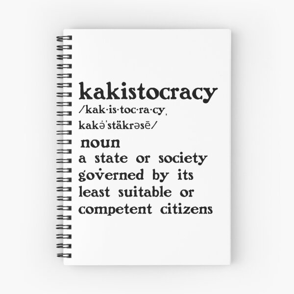 Item preview, The Definition of Kakistocracy designed and sold by Unhinged Heather.
