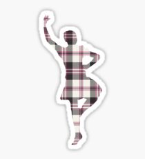 Amélie Plaid Sticker