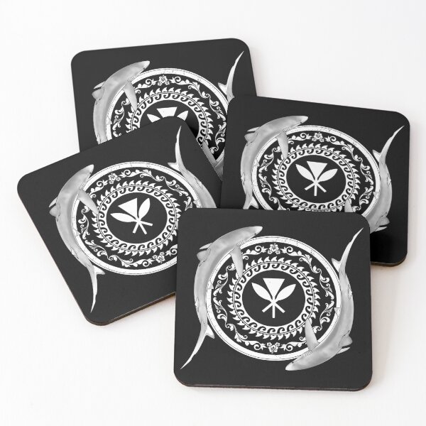 Item preview, Kanaka Maoli Blue Shark designed and sold by NicGrayGraphic.