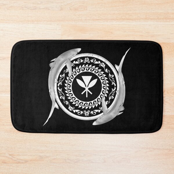 Item preview, Kanaka Maoli Blue Shark designed and sold by NicGrayGraphic.