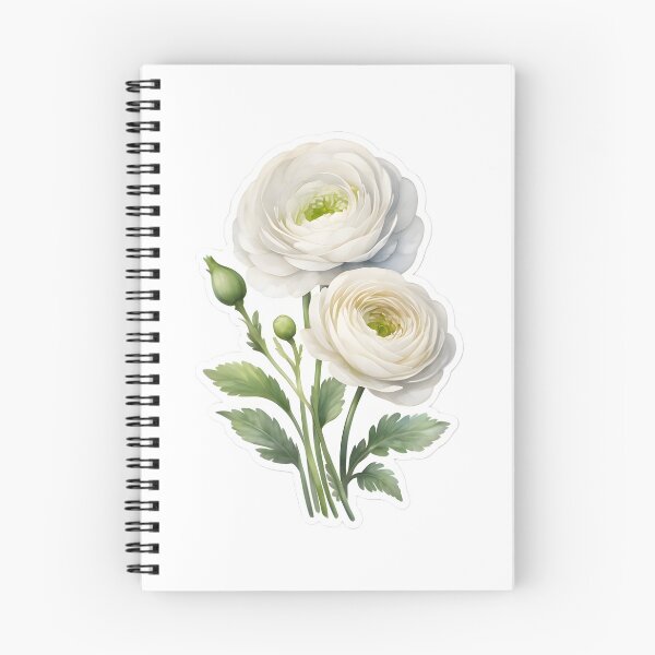 Item preview, White Ranunculus  designed and sold by HOMETOWN86.