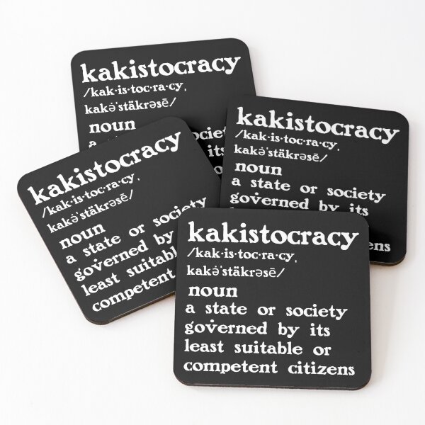 Item preview, The Definition of Kakistocracy designed and sold by Unhinged Heather.