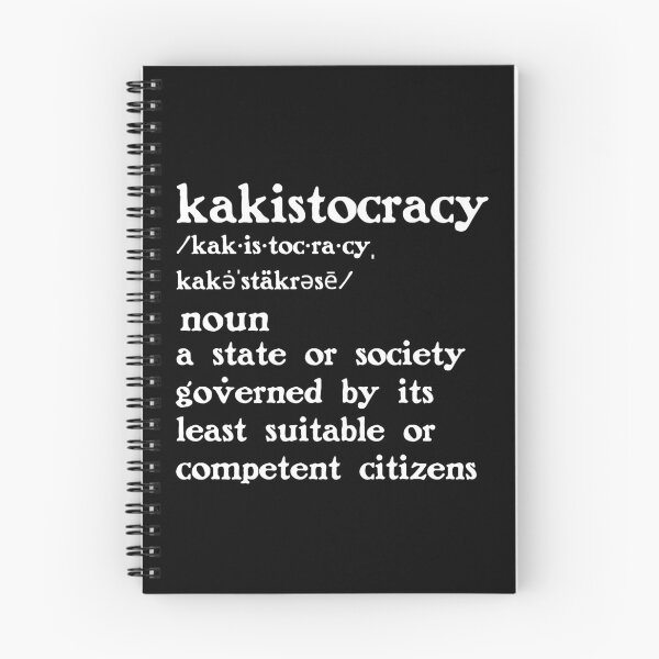 Item preview, The Definition of Kakistocracy designed and sold by Unhinged Heather.