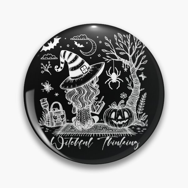 Item preview, Witchful Thinking Halloween  designed and sold by MamaShepShop.