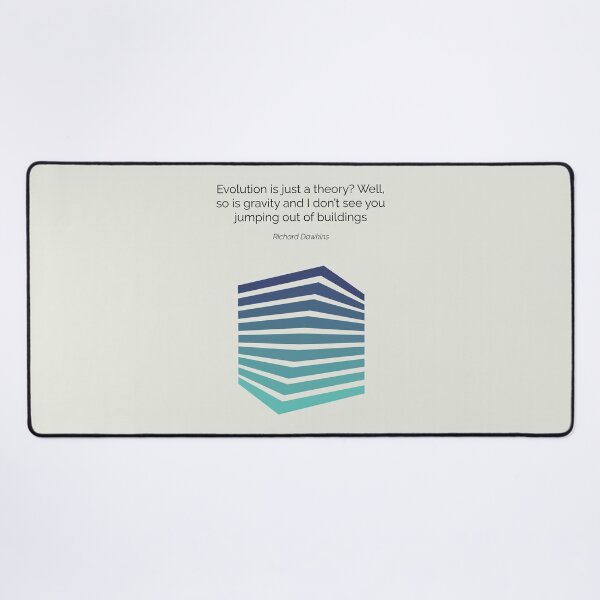 Item preview, New Atheism Richard Dawkins Quote Geometric Art designed and sold by kakarikihill.