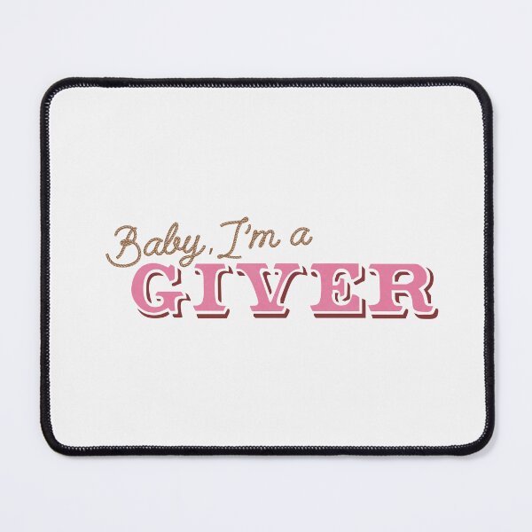 Item preview, Baby I’m a Giver designed and sold by HazeBeanDesigns.