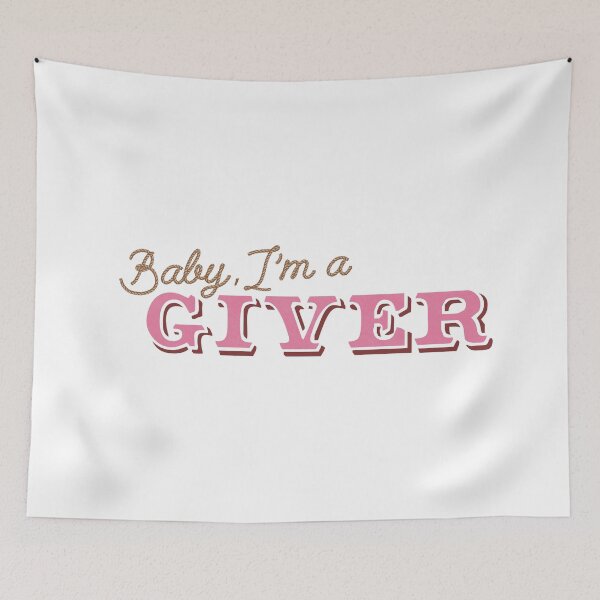 Item preview, Baby I’m a Giver designed and sold by HazeBeanDesigns.
