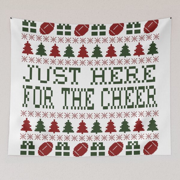 Item preview, Just Here for the Cheer Holiday Sweater designed and sold by rachelsuli.